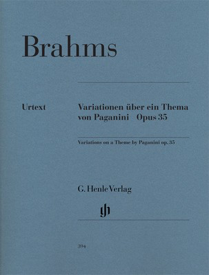 Paganini Variations Op 35 Piano Solo