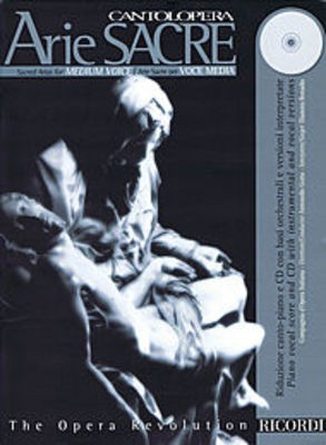 Cantolopera: Arie Sacre - Various - Classical Vocal Medium Voice Ricordi Vocal Score