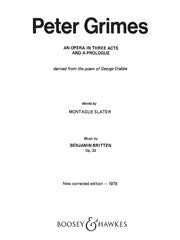 Peter Grimes (Libretto) - Opera (Digital Download)