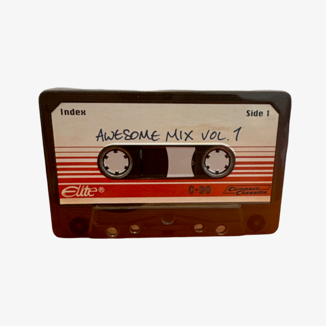 Cassette Shaped Tin Box 'Awsone Mix!'