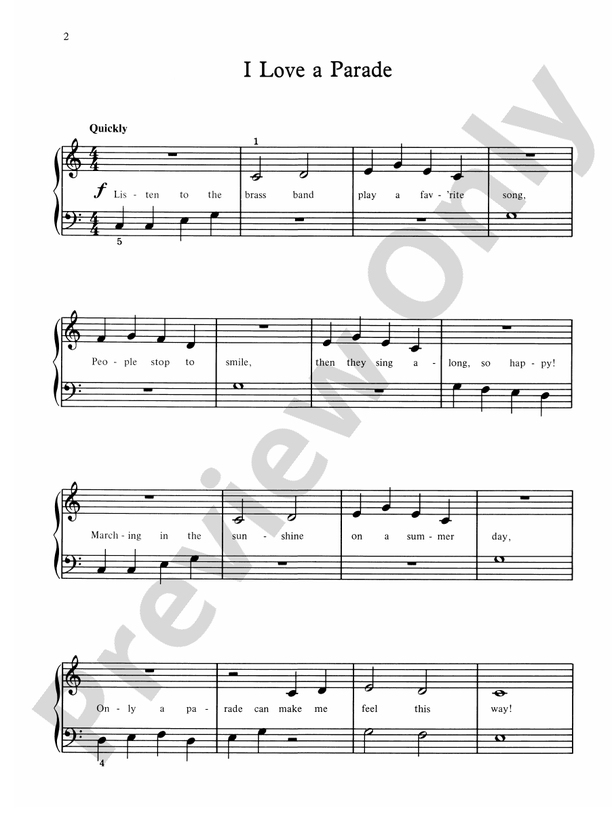 Five-Finger Fun - Piano (Digital Download)