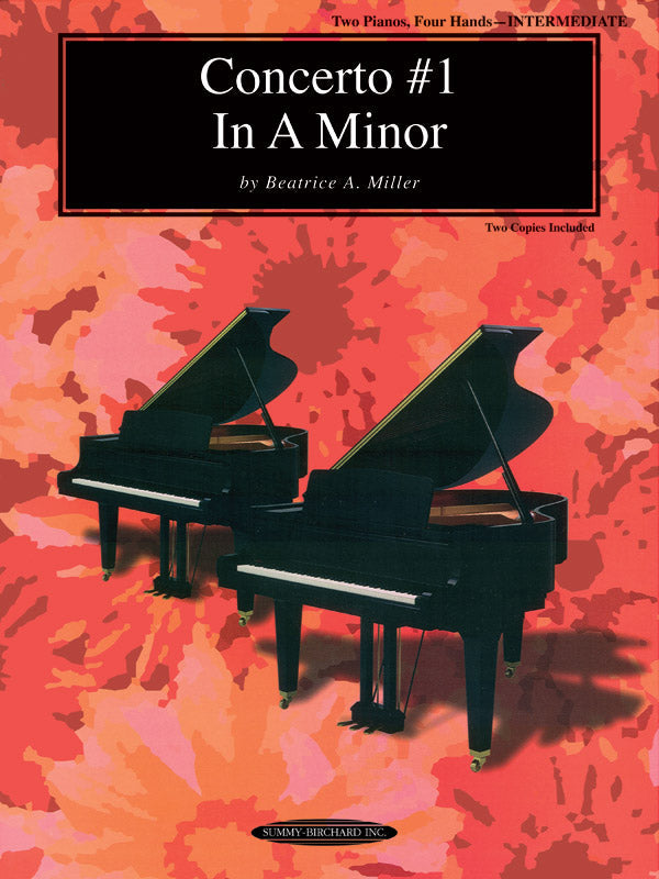 Concerto No 1 in A Minor Piano Duo - Miller Beatrice Alfred 0292
