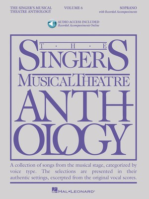 The Singer's Musical Theatre Anthology - Volume 6 - Soprano, Book/Online Audio - Various - Soprano Hal Leonard (Check Price)