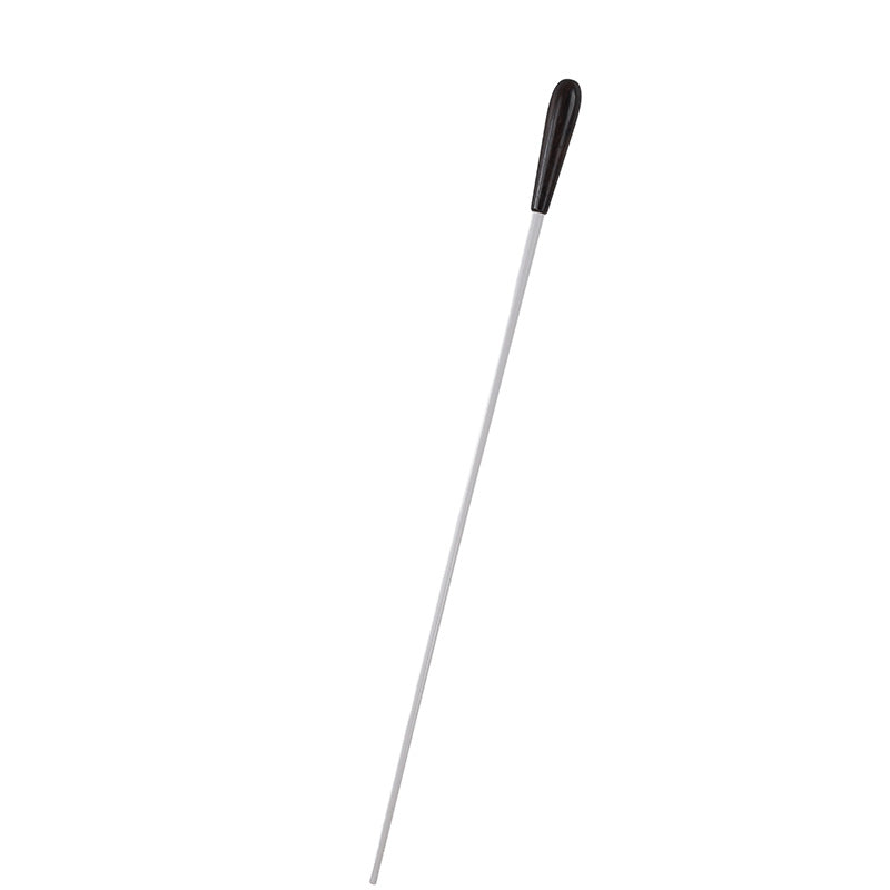 Takt White Conductors Baton with Small Rosewood Handle and Mother-of-Pearl Parisian Eye 13"