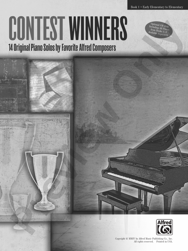 Contest Winners, Book 1 - Piano (Digital Download)