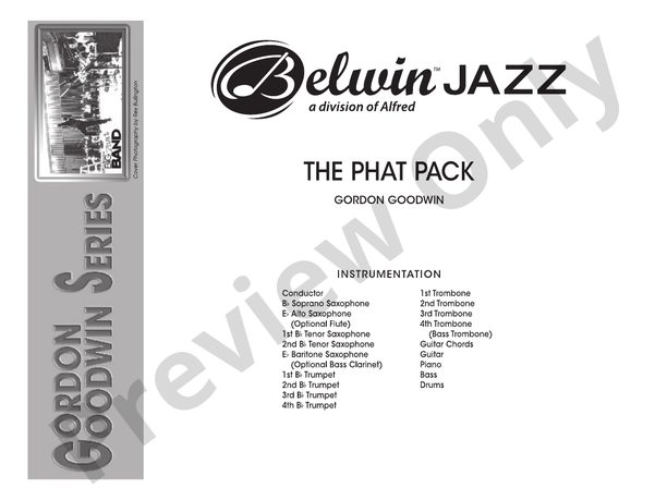 The Phat Pack - Jazz Ensemble Conductor Score & Parts(Digital Download)