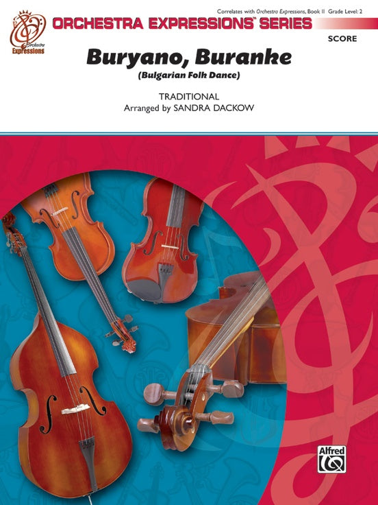 Buryano, Buranke – String Orchestra Conductor Score & Parts (Digital Download)
