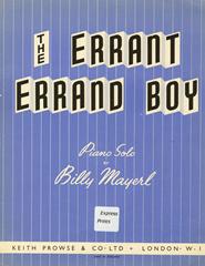The Errant Errand Boy - Piano Solo (Digital Download)
