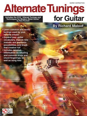 Alternate Tunings for Guitar - Includes the DVD Altered Tunings and Techniques for Modern Metal Guitar - Guitar Rick Plunkett Cherry Lane Music Guitar TAB /DVD