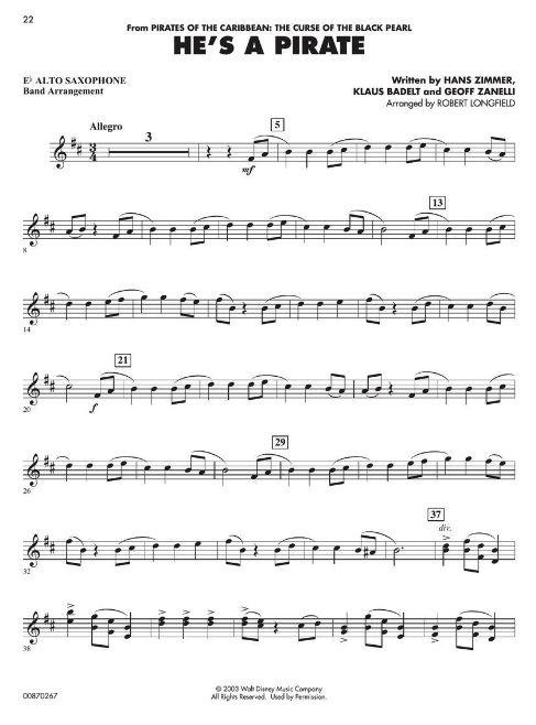 Essential Elements Disney Favorites - Alto Saxophone - Hal Leonard