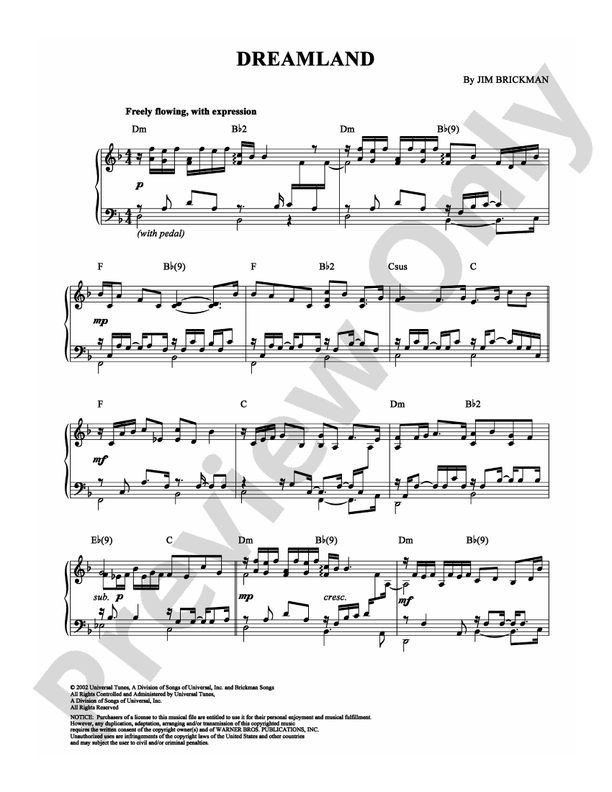 Dreamland - DSM-PS-0009765 - Piano (Digital Download)