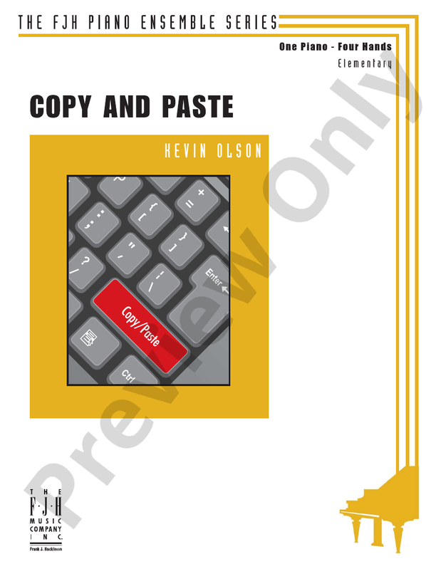 Copy and Paste - Piano (Digital Download)