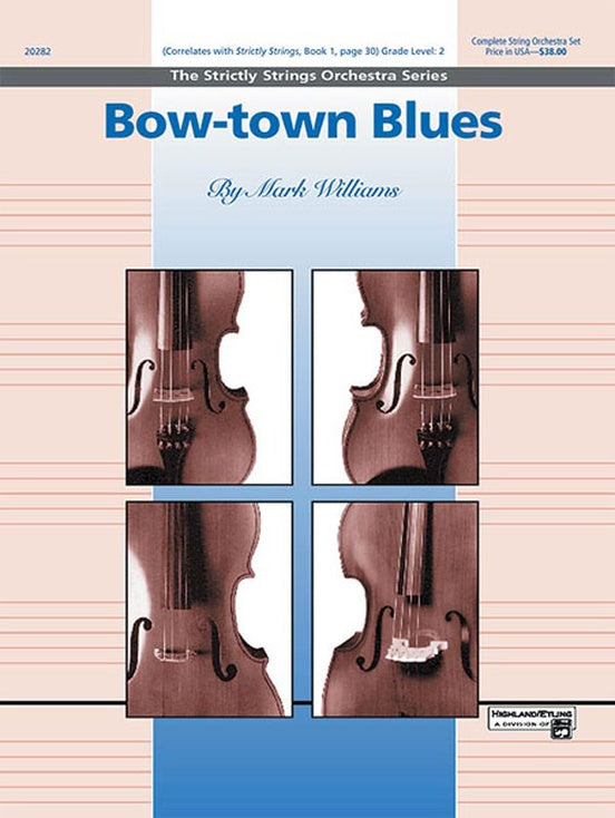 Bow-town Blues – String Orchestra Conductor Score & Parts (Digital Download)