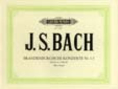 Bach J S - Brandenburg Concertos Nos. 1-3 - Piano Duet - Peters EP3108A