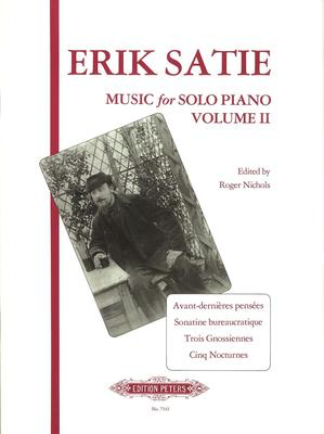 Satie - Music For Solo Piano Bk 2 - Piano Duet - Peters EP7343