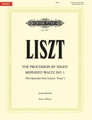 Liszt - Procession by Night / Mephisto Waltz No. 1 - Piano - Peters EP7987