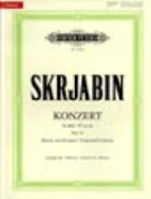 Scriabin - Concerto Op20 F#min - 2 Pianos 4 Hands - Peters EP9283A