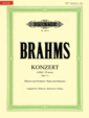 Brahms - Concerto #1 in Dmin Op15 - 2 Pianos 4 Hands - Peters EP9827A