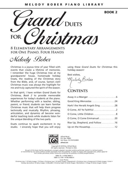 Grand Duets for Christmas Book 2 1P4H