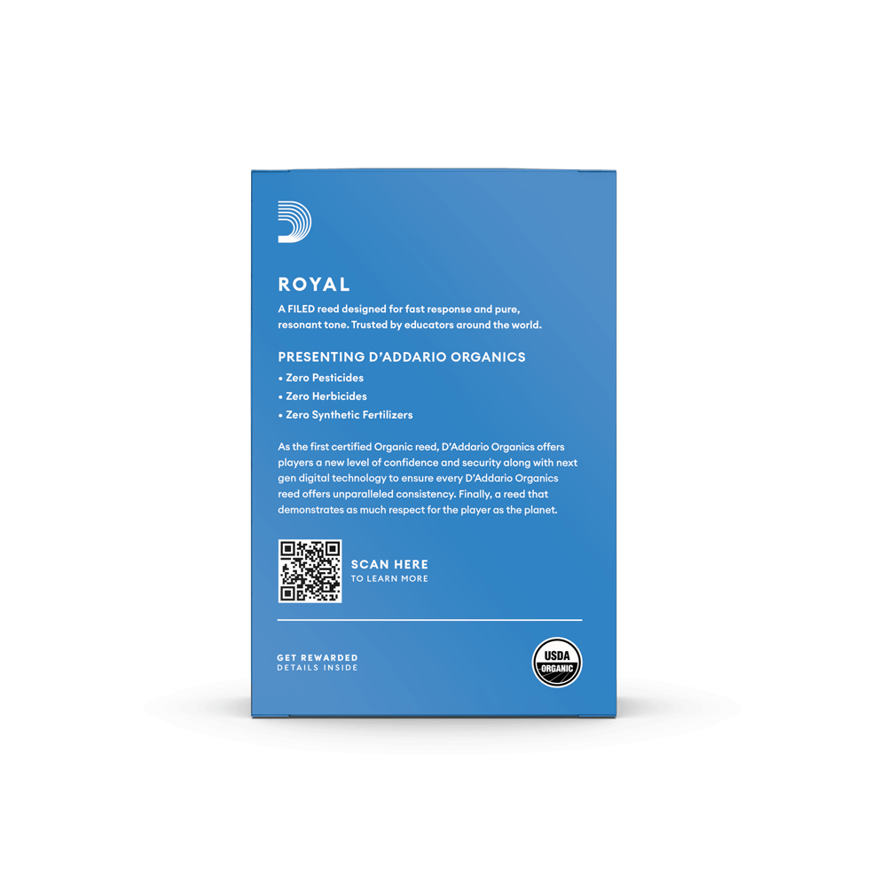 Royal Alto Saxophone Reeds Strength 2.5 Single