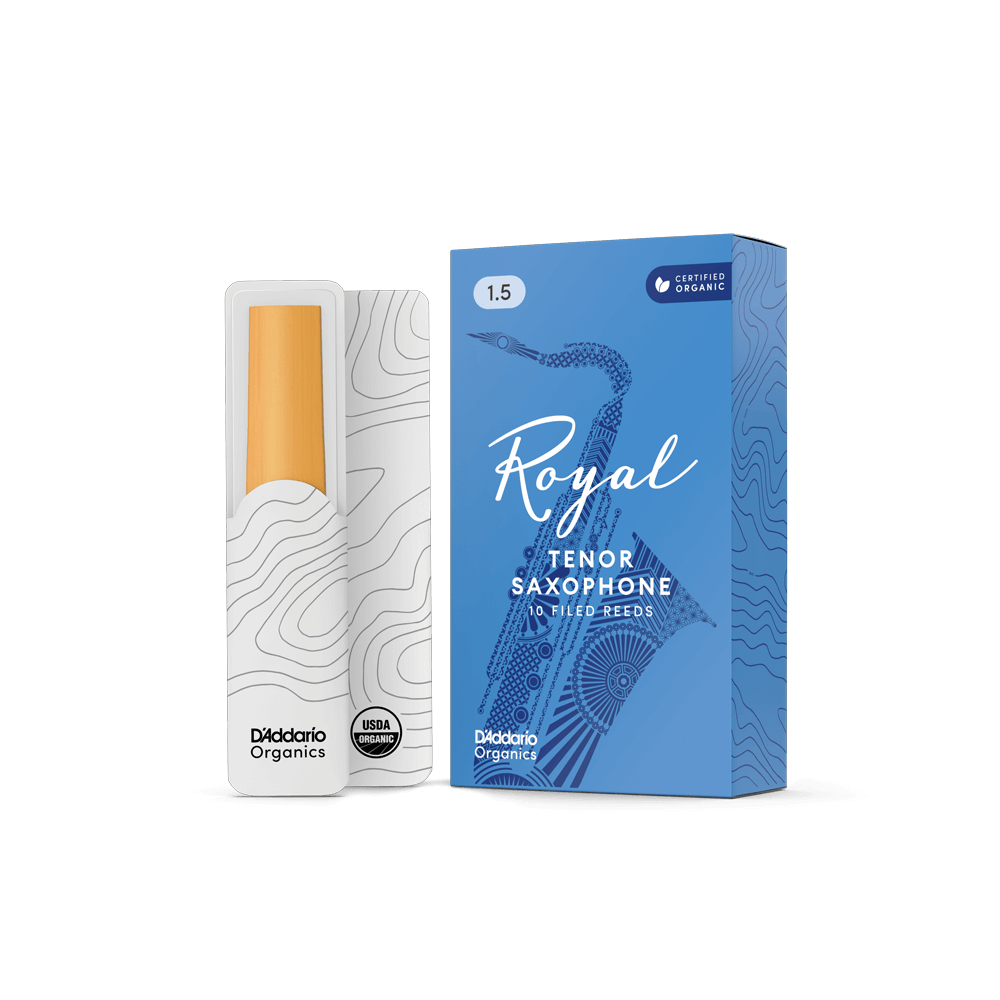 Royal Tenor Saxophone Reeds Strength 1.5 Pack of 10