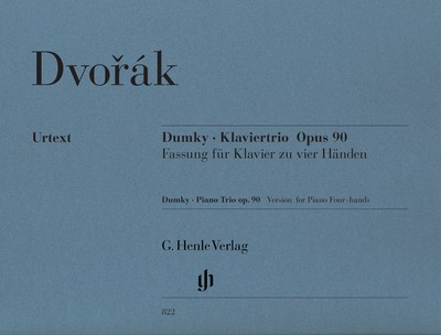 Dumky Piano Trio Op 90 version for Piano 4 Hands