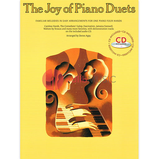 THE JOY OF PIANO DUETS WITH CD - DENES AGAY - Yorktown