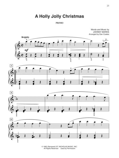 Duets for Christmas - Imtermediate Piano Duet