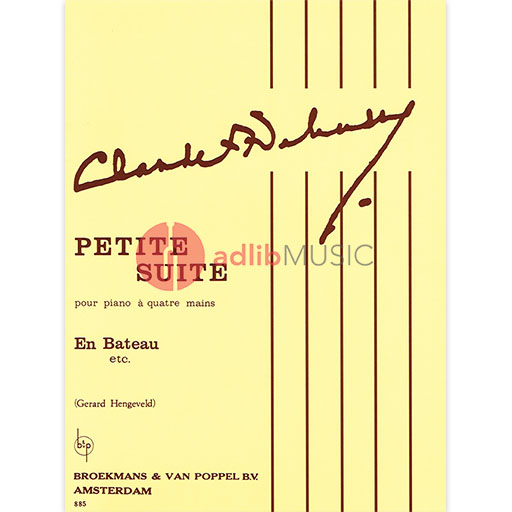 Debussy - Petite Suite - Piano Duet edited by Hengeveld Broekmans BVP885