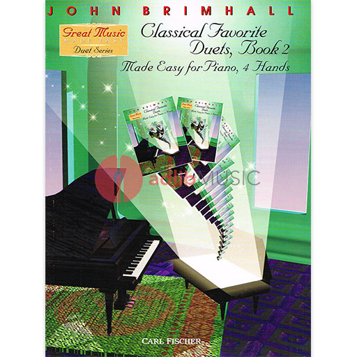 Classical Favourite Duets Volume 2 - Piano Duet arranged by Brimhall Fischer PL1126