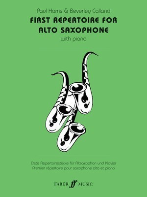 First Repertoire for Alto Saxophone Sax/Piano
