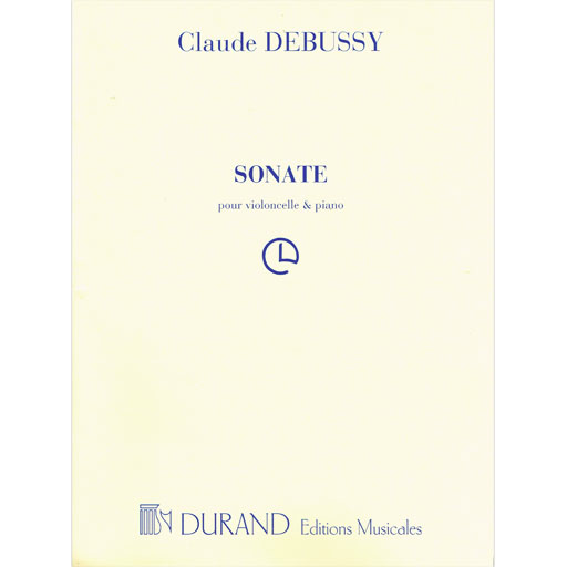 Debussy - Sonata in Dmin - Cello/Piano Accompaniment Durand DD939000