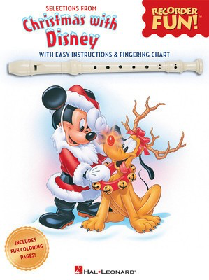 Christmas with Disney - Selections from Recorder Fun!Œ¬ - Various - Recorder Hal Leonard