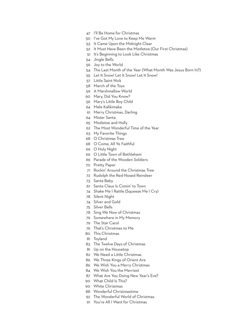 101 Christmas Songs - Flute Solo - Hal Leonard 278637