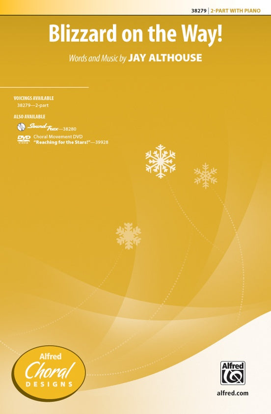 Blizzard on the Way! – 2-Part Choral Octavo (Digital Download)
