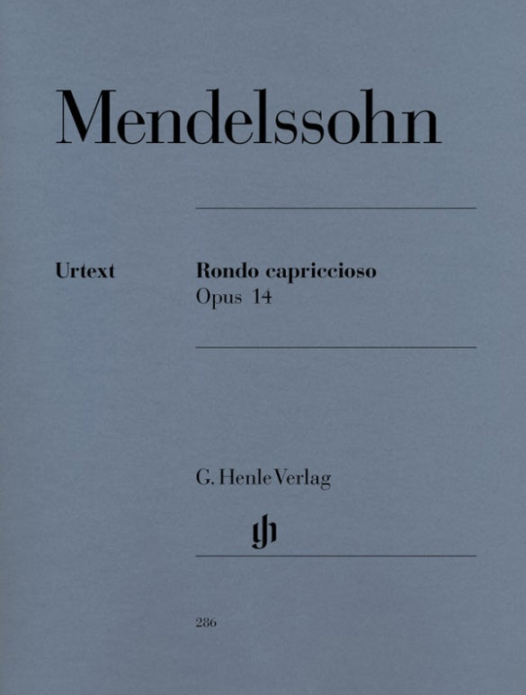 Mendelssohn - Rondo Capriccioso Op14 - Piano Solo Henle HN286