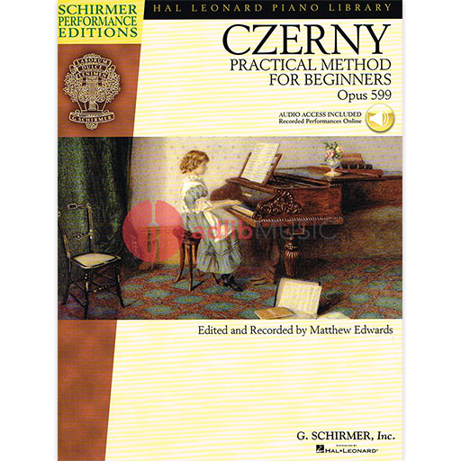 CZERNY PRACTICAL METHOD FOR BEGINNERS OP.599 BK/ONLINE AUDIO - Czerny Carl - G Schirmer