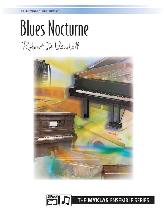 Blues Nocturne - 2 Pianos, 4 Hands (Digital Download)