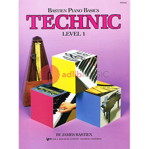 Bastien Piano Basics, Technic, Level 1 - James Bastien - Piano Neil A. Kjos Music Company