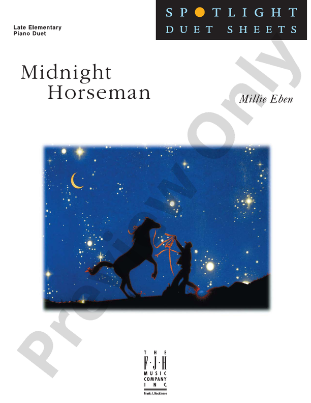 Midnight Horseman - Piano (Digital Download)
