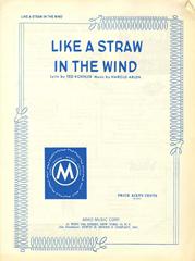 Like A Straw In The Wind - PVG (Digital Download)