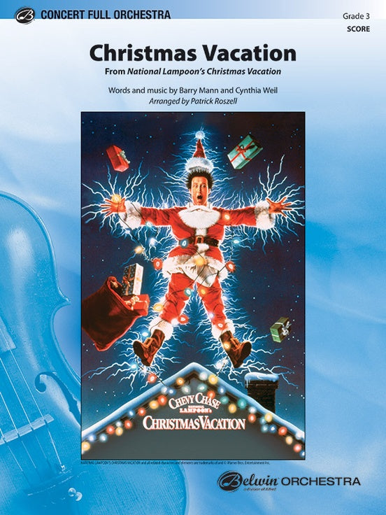 Christmas Vacation – Full Orchestra Conductor Score & Parts (Digital Download)