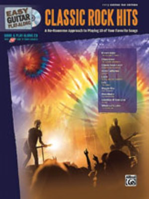 Easy Guitar Play Along Classic Rock Hits Bk/Cd -