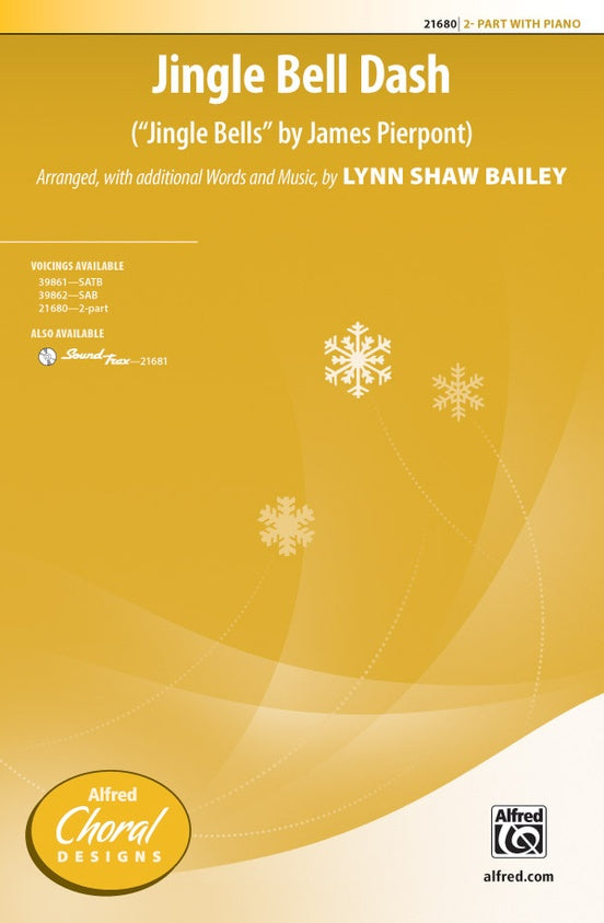 Jingle Bell Dash – 2-Part Choral Octavo (Digital Download)