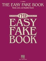 The Easy Fake Book - Various - C Instrument|Keyboard|Piano Hal Leonard Fake Book