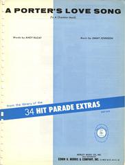 A Porter's Love Song (To A Chambermaid) - Vocal/Piano (Digital Download)