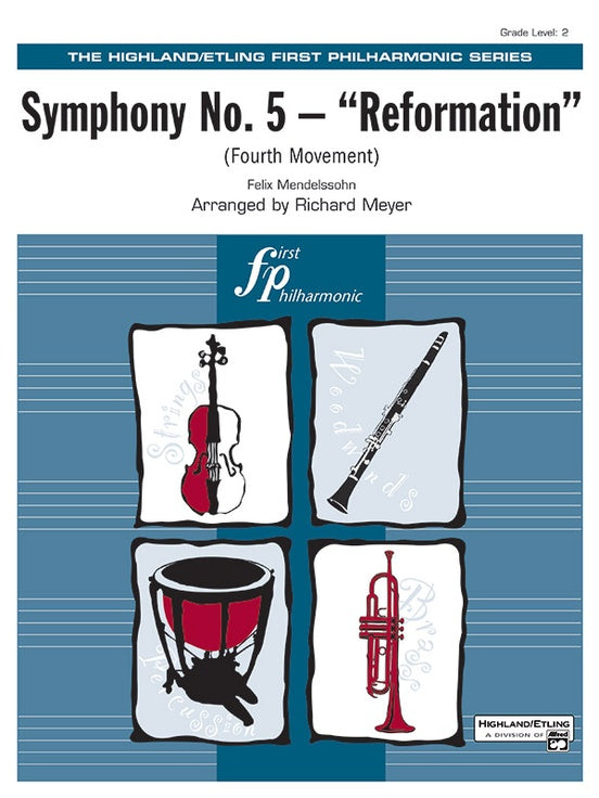 Symphony No. 5 "Reformation" (4th Movement) – Full Orchestra Conductor Score & Parts (Digital Download)