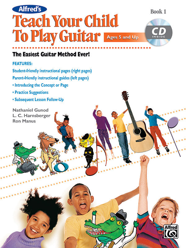TEACH YOUR CHILD TO PLAY GUITAR 1 BK/CD