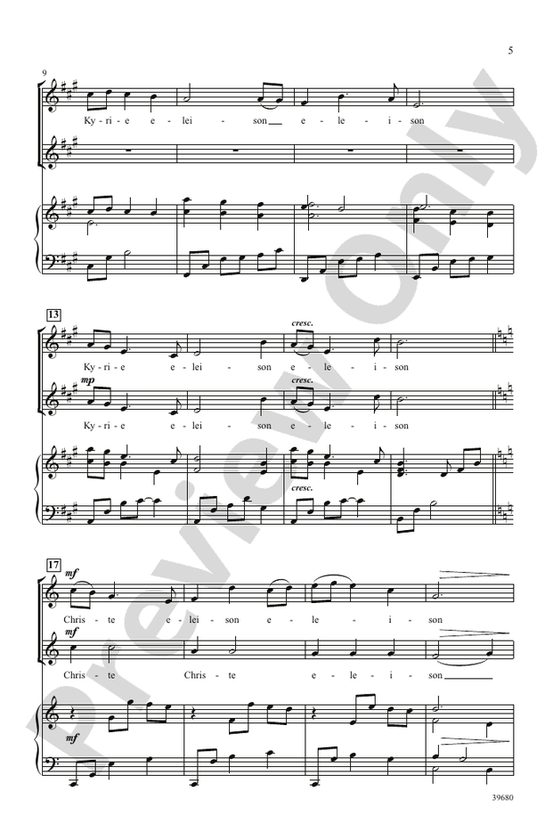 Missa Festiva – 2-Part Choral Octavo (Digital Download)