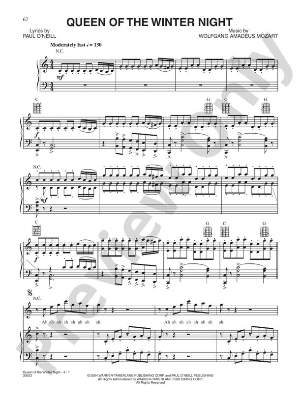 Queen of the Winter Night - Trans-Siberian Orchestra - PVG (Digital Download)